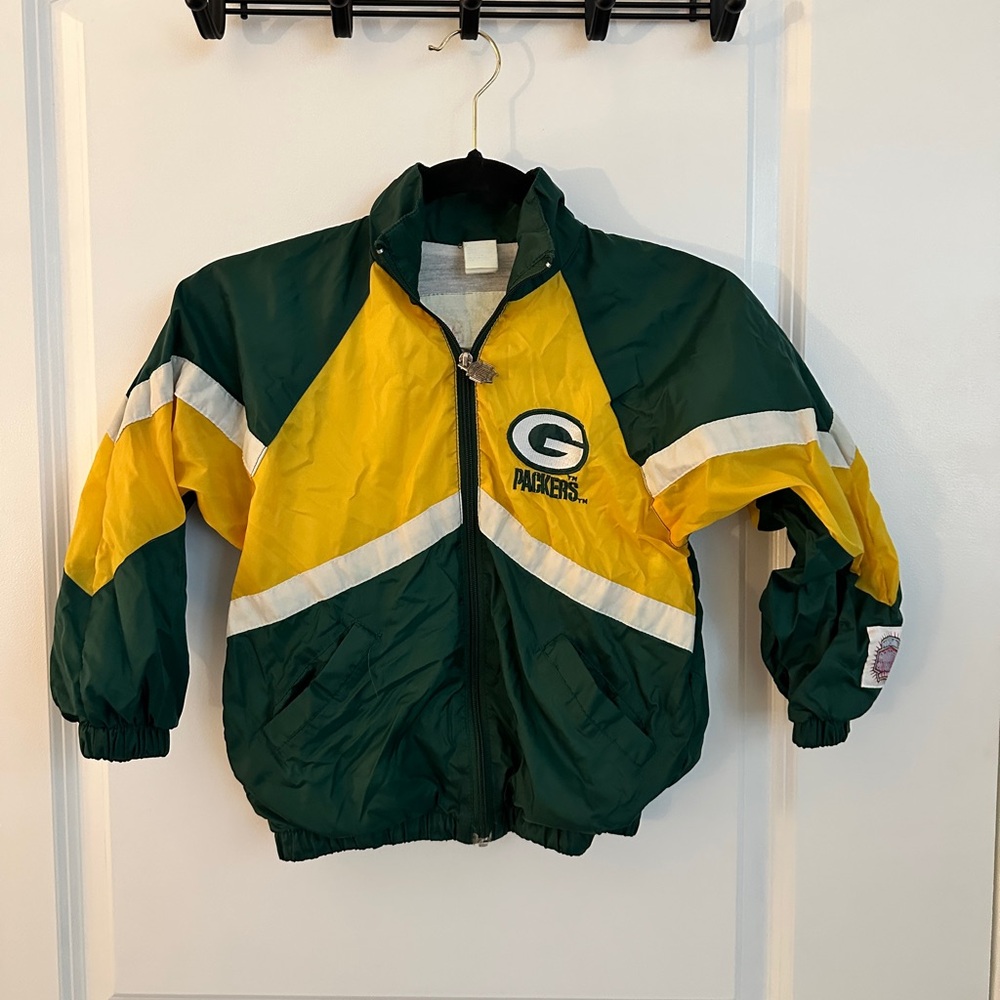 Green Bay Packers Kids Jacket - Green and Yellow